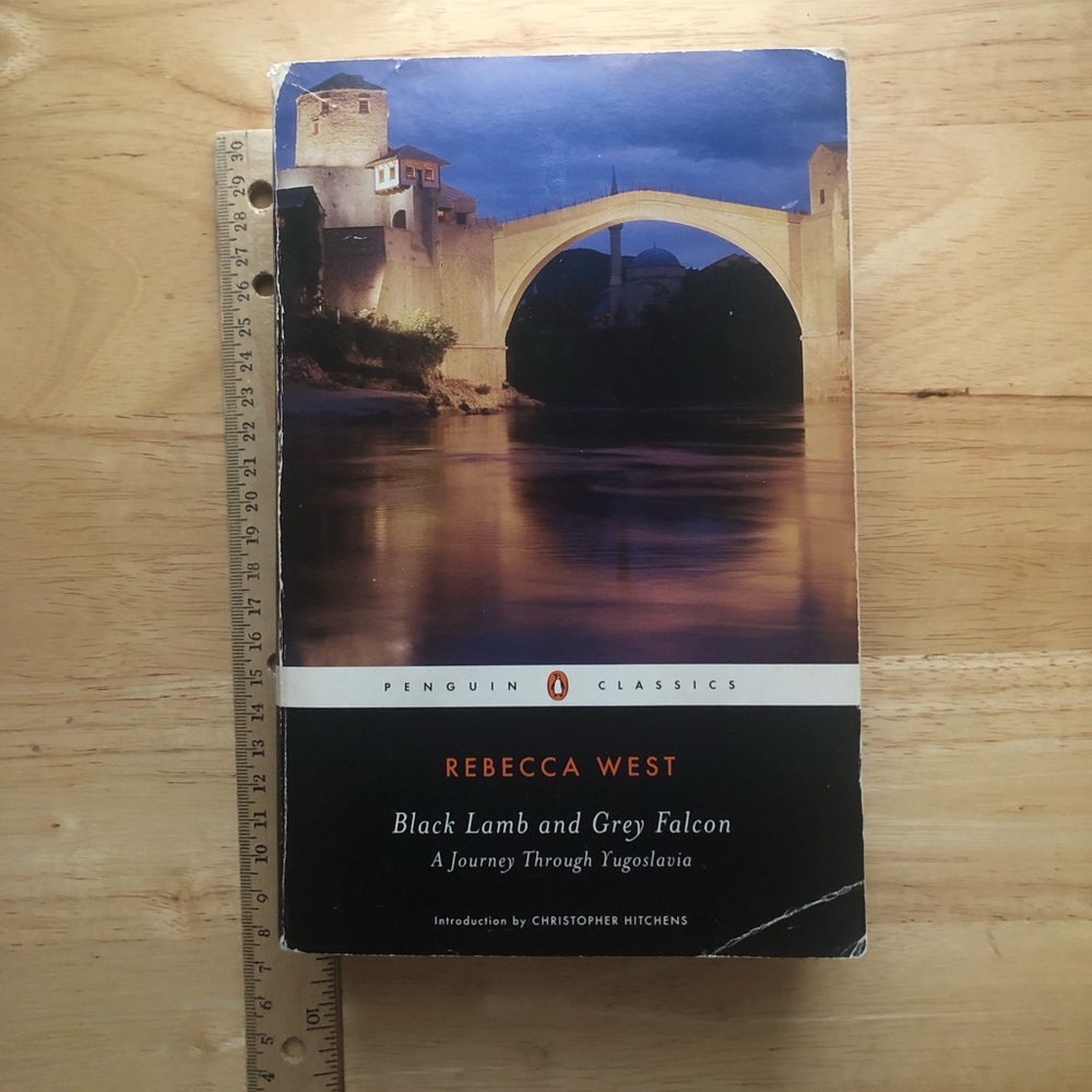 Black Lamb and Grey Falcon by Rebecca West Journey Through Yugoslavia Travel